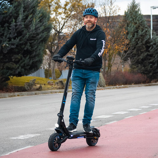 Patinete Eléctrico Smartgyro Crossover Dual Max 2 Homologado DGT – vista detalle
