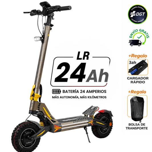 Patinete Eléctrico Ecoxtrem M41 Armored Dual LR 60V 24Ah Homologado DGT | TDP Performance