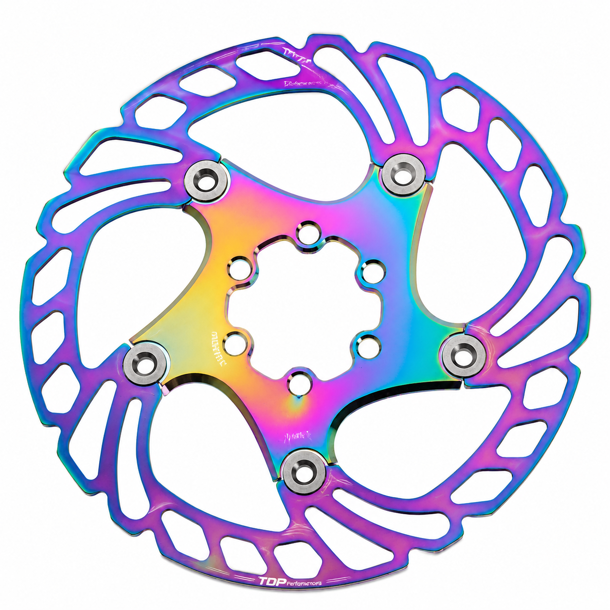 Disco de Freno 140mm Floreado Multicolor para Patinete Eléctrico