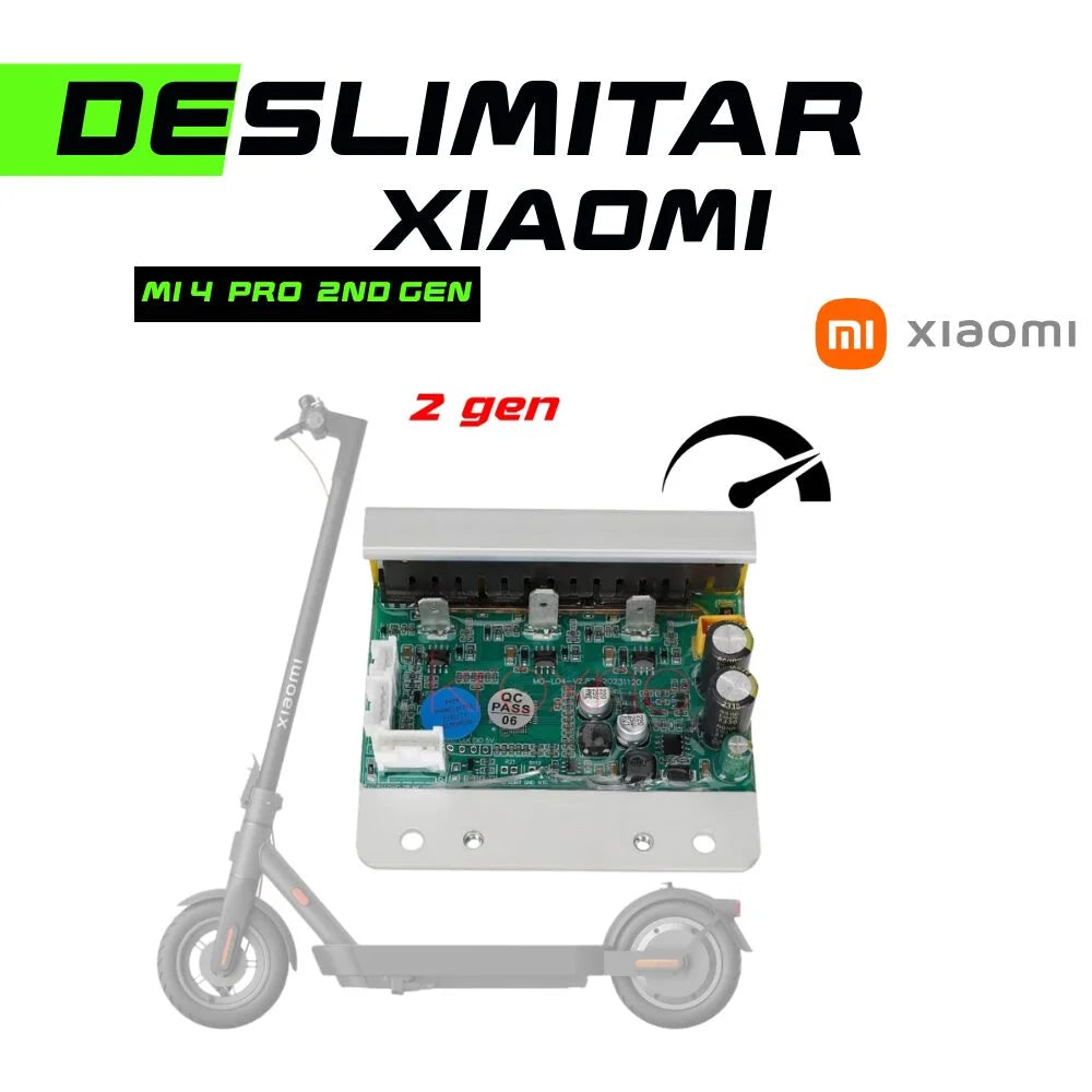 Controladora Deslimitada Xiaomi Mi4 Pro (2ª Generación) para patinete eléctrico | TDP Performance