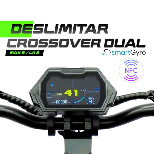 Display Deslimitar Smartgyro Crossover Dual Max 2 y LR 2 NFC para patinete eléctrico | TDP Performance