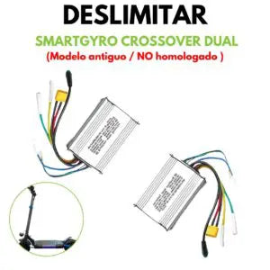 Controladoras Deslimitadas SmartGyro Crossover Dual Pro (No Homologado) para patinete eléctrico – vista detalle