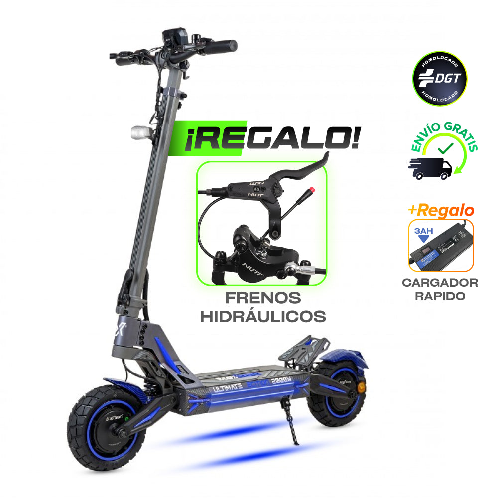 Patinete Eléctrico Ecoxtrem M41 Tank Dual Motor Homologado DGT