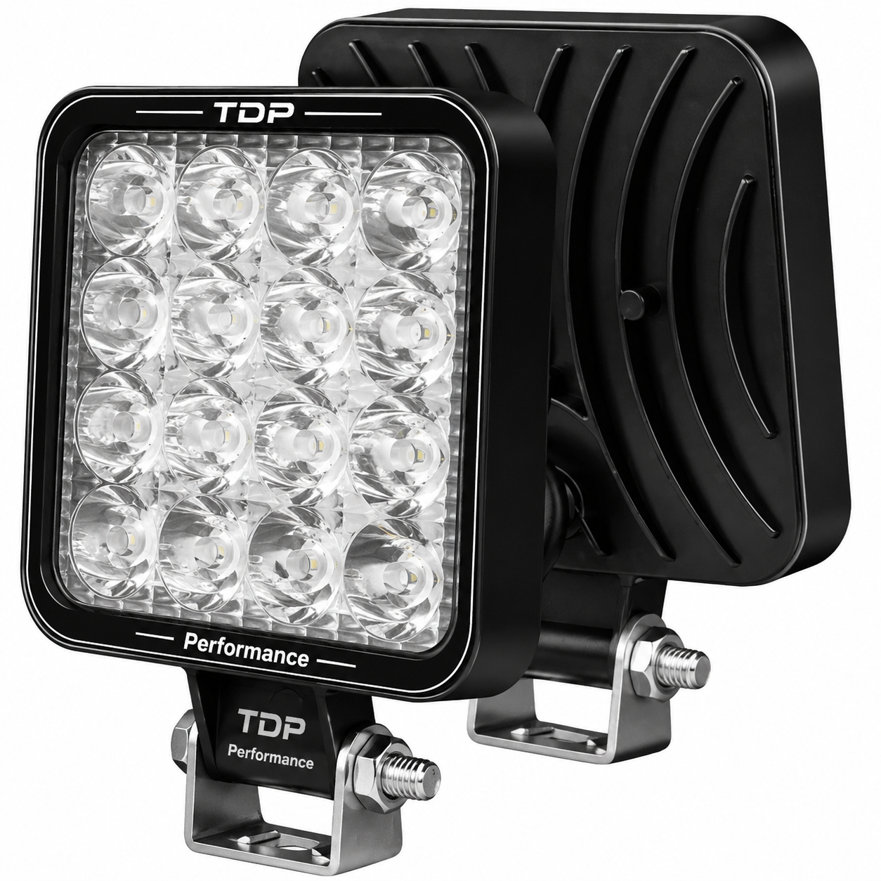 Foco LED Cuadrado 12V para Patinete Eléctrico